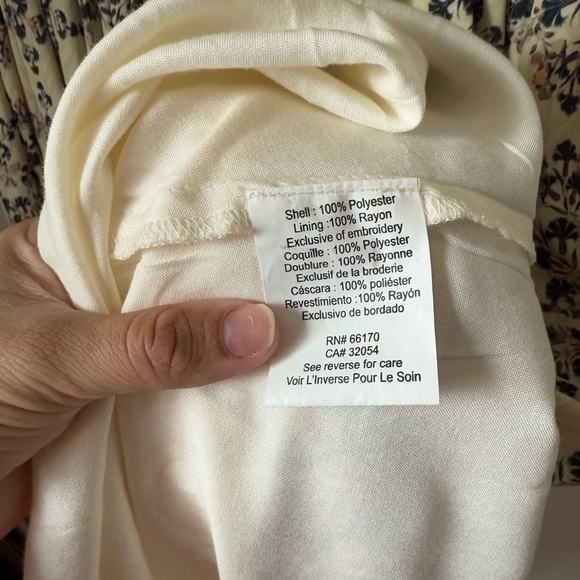 Anthropologie Bhanuni By Jyoti Beaded Far Fields Beaded  Dress Size 12 PETITE - Picture 11 of 12